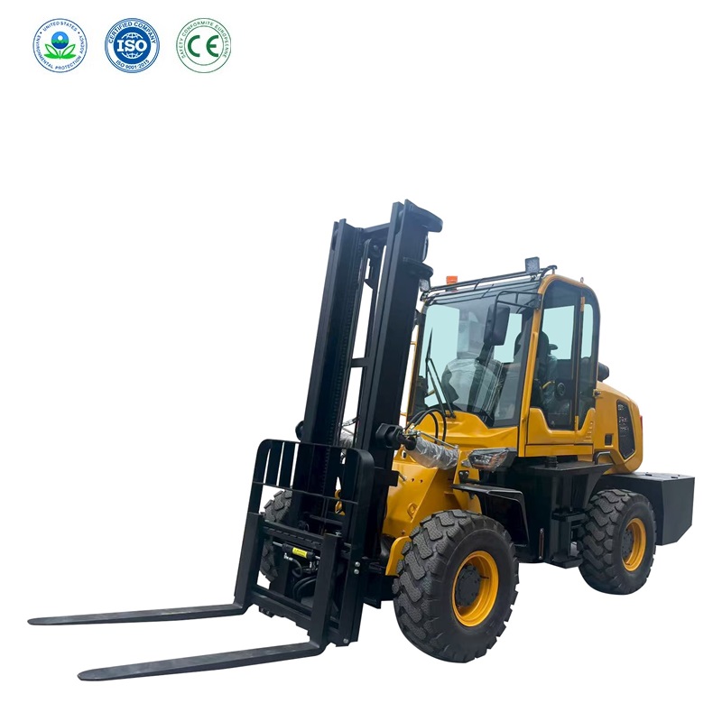 3.5トン 4WD 不整地フォークリフト | 3m リフト